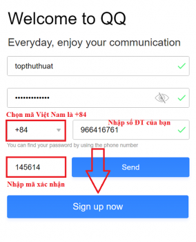 Ảnh minh hoạ: đăng ký QQ