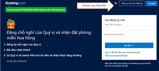 dang ky tai khoan booking