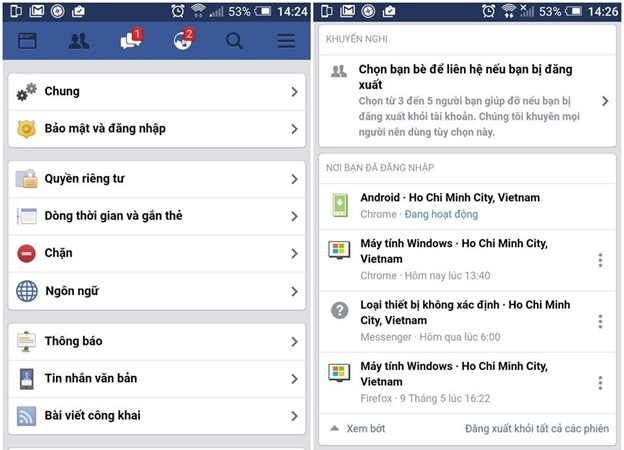 dang xuat messenger tren Oppo 3