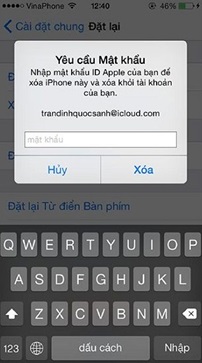 dien thoai bi mat cam ung 12