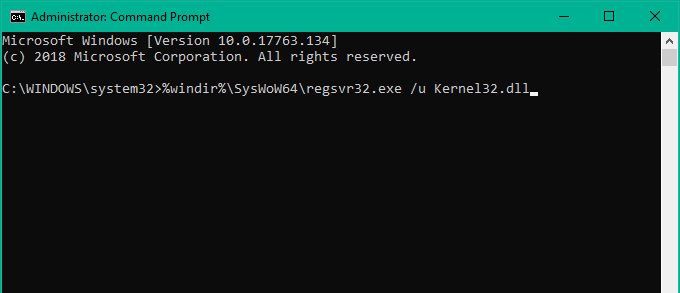 error kernel32dll windows 2