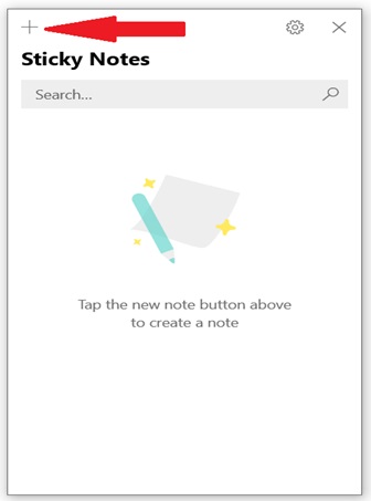 ghi chu tren desktop win 10 1