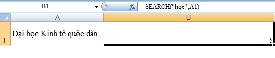ham Search trong excel