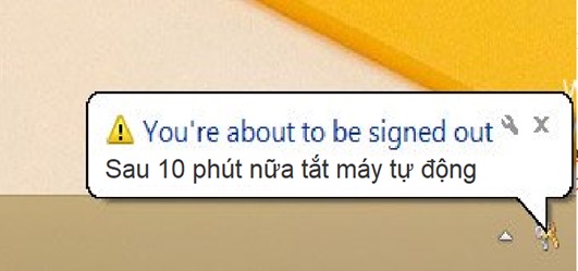 hen gio tat may tinh win 10 bang shortcut 3