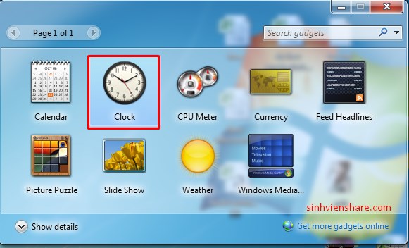 hien dong ho tren win 7 1