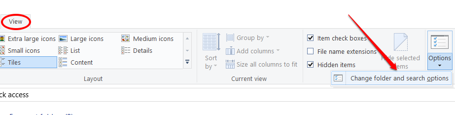 hien thi file an trong USB