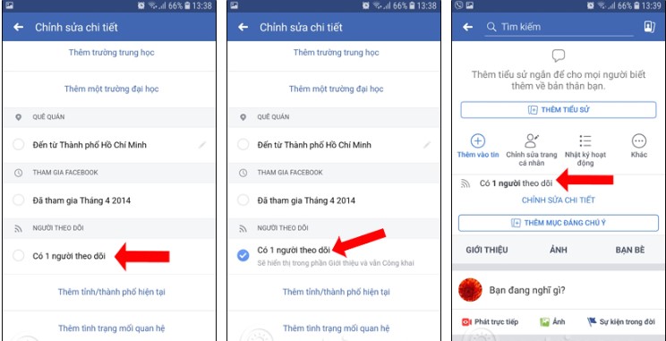 hien thi so nguoi theo doi facebook tren dien thoai 1