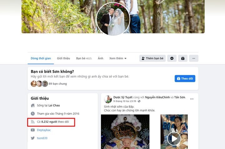 hien thi so nguoi theo doi tren facebook