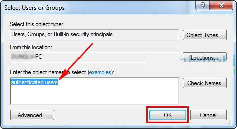 Ảnh minh hoạ: lỗi is not accessible. Access is denied 4