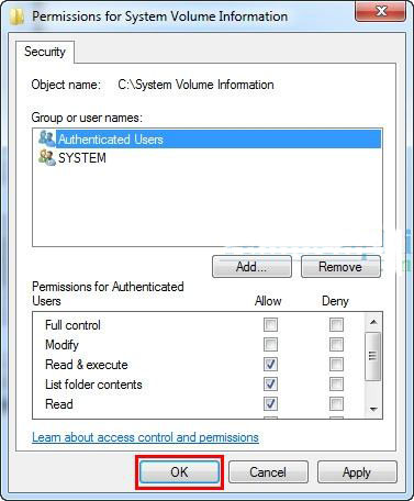 Ảnh minh hoạ: lỗi is not accessible. Access is denied 5