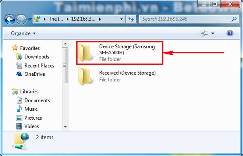 ket noi dien thoai voi may tinh qua wifi 4