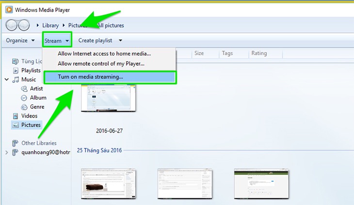 ket noi laptop voi tivi chay Android TV 11
