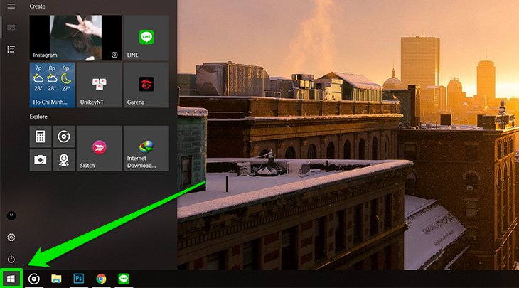ket noi laptop voi tivi chay Android TV 5