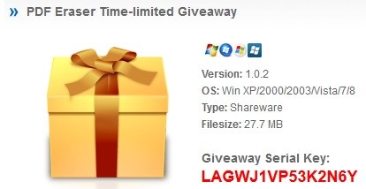 Share key PDF Eraser bản quyền vĩnh viễn hoàn toàn miễn phí