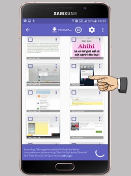 khoi phuc anh da xoa tren android 11