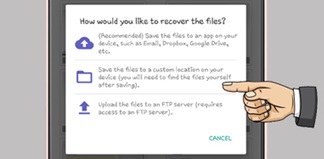 khoi phuc anh da xoa tren android 12