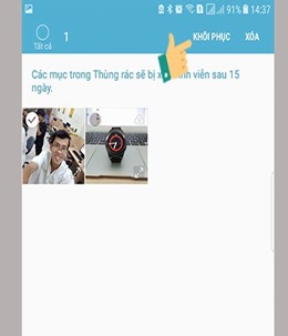 khoi phuc anh da xoa tren android 8