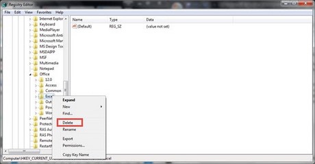 Ảnh minh hoạ: Khôi phục lại cài đặt mặc định cho excel (1)