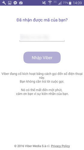 Ảnh minh hoạ: lỗi không đăng ký được viber trên điện thoại (1)