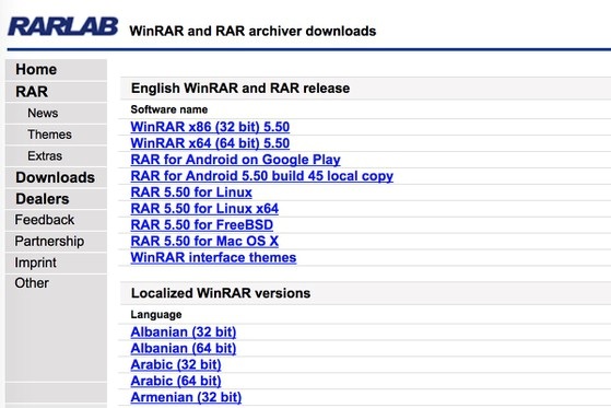 khong giai nen duoc file rar