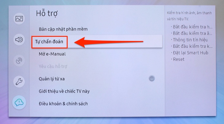 khong vao duoc Youtube tren tivi samsung 8