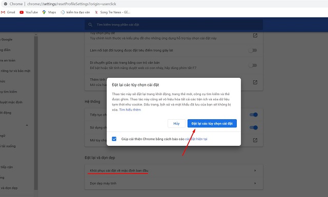 loi font chu google chrome