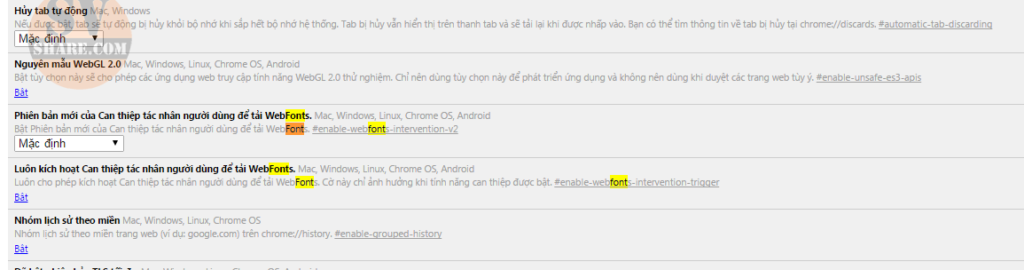 loi font chu tren coc coc 2