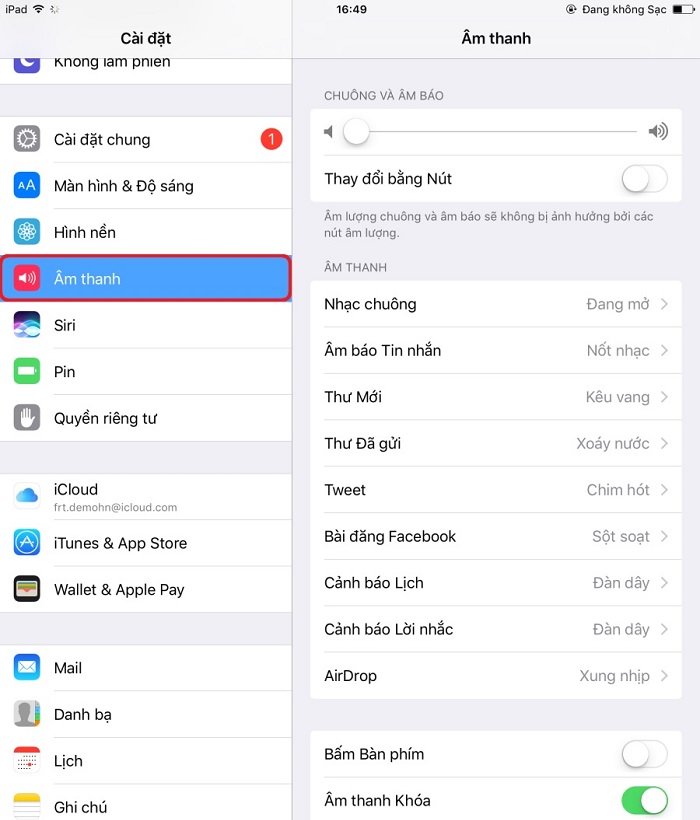 Ảnh minh hoạ: ipad bị mất tiếng (3)