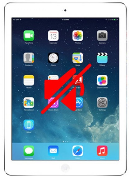 Nguyên nhân và cách sửa lỗi ipad bị mất tiếng