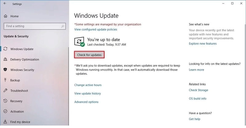 loi not responding tren windows 5