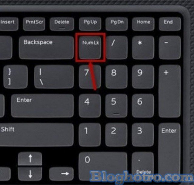 mo ban phim so tren laptop