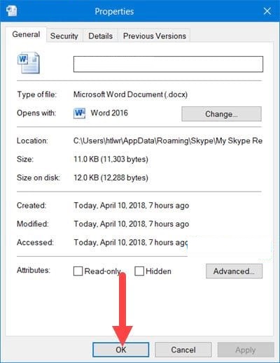 Ảnh minh hoạ: phục hồi file word bị mã hóa (3)