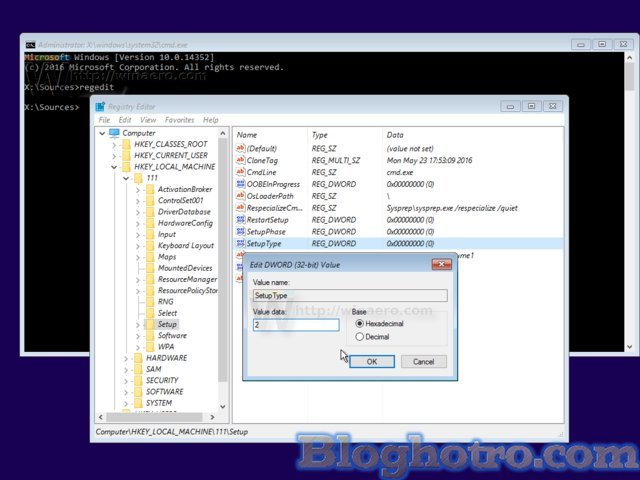 quen mat khau win 10 7