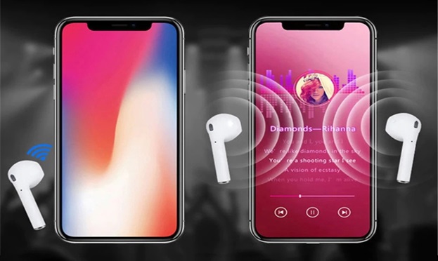 review tai nghe i12 tws 4