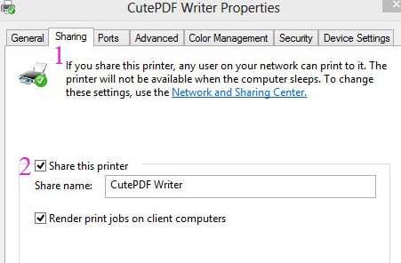 Ảnh minh hoạ: cách share máy in (2)