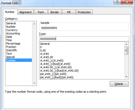 so khong hien thi chinh xac trong excel 5