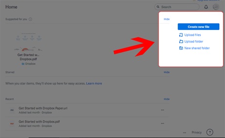 su dung phan mem Dropbox