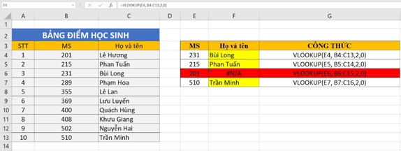 sua loi n-a trong excel 7