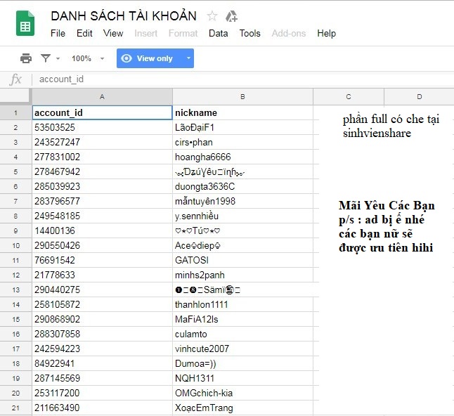 Ảnh minh hoạ: Nick garena miễn phí (3)