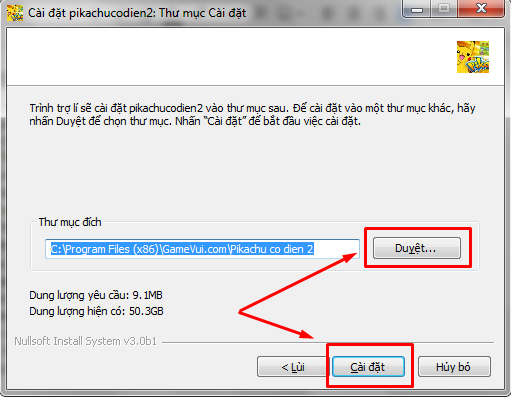 Ảnh minh hoạ: tải và cài đặt game Pikachu (6)