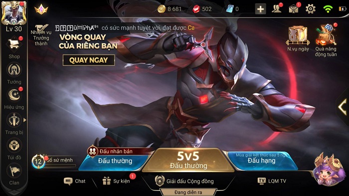 Ảnh minh hoạ: Cho nick liên quân có murad (4)