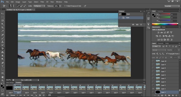 tao anh dong gif bang photoshop 3