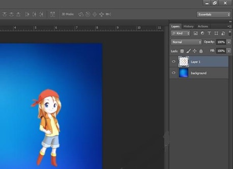 tao bong trong photoshop 4