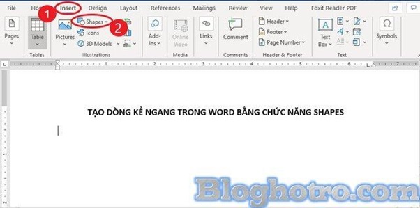 tao dong ke ngang trong word 4
