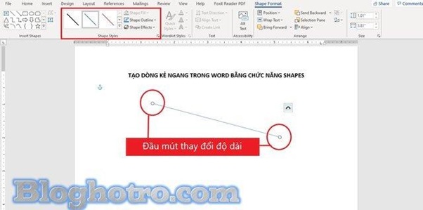 tao dong ke ngang trong word 6