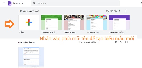 tao google form chuyen nghiep 1