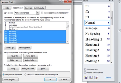tao muc luc tu dong tren word 1