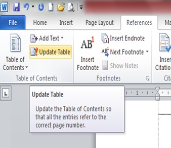 tao muc luc tu dong tren word 12