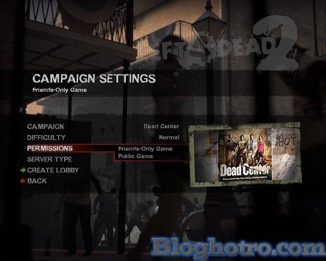 tao phong choi game left 4 dead 4