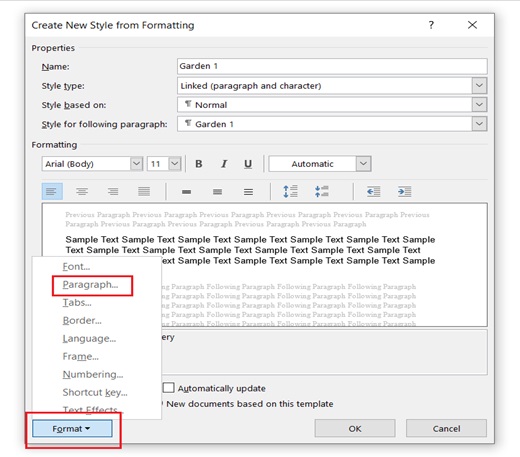 tao thu muc trong word nhu the nao 2